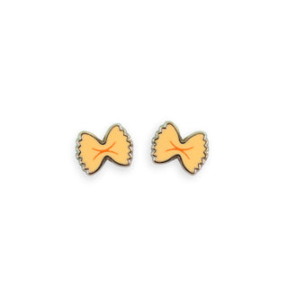 Bow Tie Pasta Earrings
