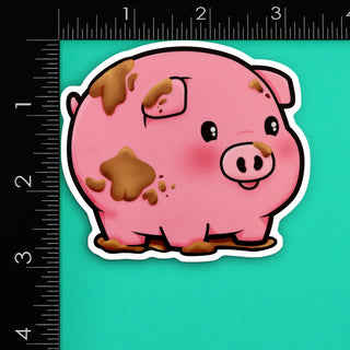 Piggy Sticker