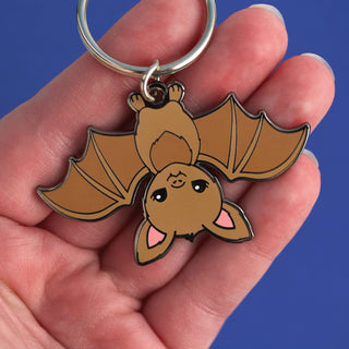 LuxCups Creative Keychain Baby Bat Keychain