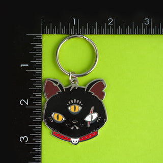 LuxCups Creative Keychain Gritty Kitty Keychain