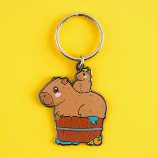 LuxCups Creative Keychain Capybara Cuties Keychain