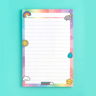 LuxCups Creative Notepad Weather Buds Notepad
