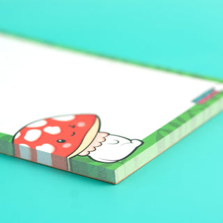 LuxCups Creative Notepad Red Mushroom Notepad