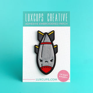 LuxCups Creative Patch Bombs Away Patch
