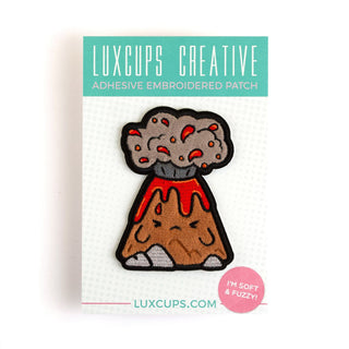 LuxCups Creative Patch Grumble Volcano Patch