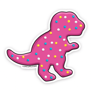 LuxCups Creative Sticker Dino Cookie Trex Sticker