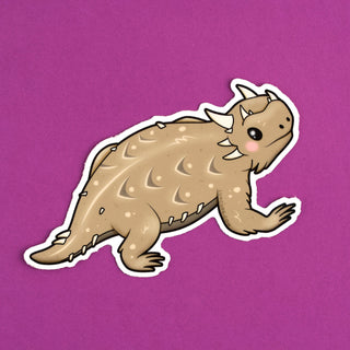 LuxCups Creative Sticker Horned Toad Sticker