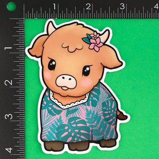 LuxCups Creative Sticker MooMu Cow Sticker