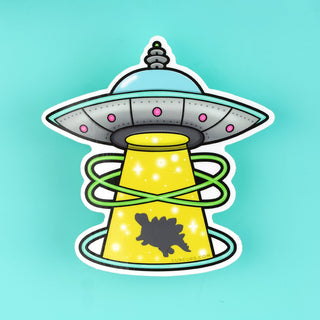 LuxCups Creative Sticker Stego UFO Sticker