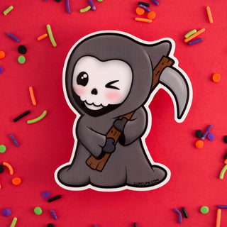 LuxCups Creative Sticker Grim Reaper Sticker