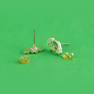 LuxCups Creative Stud Earrings Tiny Turtle Earrings
