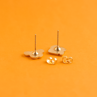 LuxCups Creative Stud Earrings Cheesy Chums Earrings - Stud Buds Earring Club