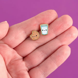 LuxCups Creative Stud Earrings December Earrings - Stud Buds Earring Club