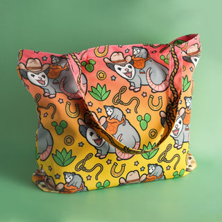 LuxCups Creative Tote Bag Possum Posse Tote Bag