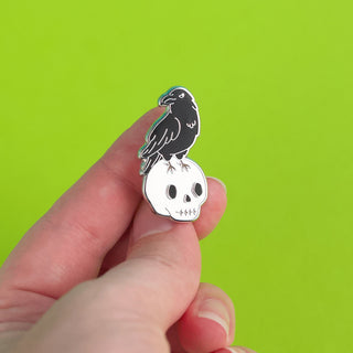 The Raven Enamel Pin
