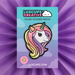 Rainbow Unicorn Fuzzy Patch