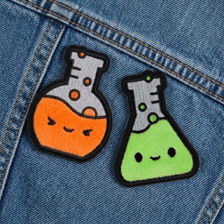 Beaker Buddies Patch Set