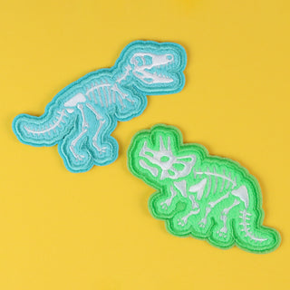 Dino Skeleton Patch Set