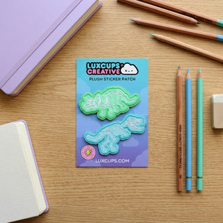 Dino Skeleton Patch Set