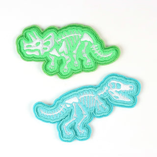 Dino Skeleton Patch Set