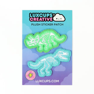 Dino Skeleton Patch Set