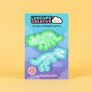 Dino Skeleton Patch Set