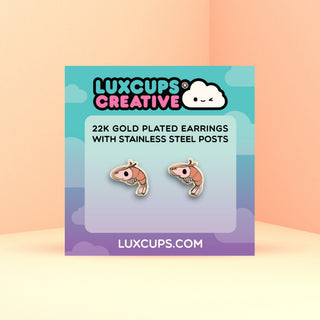 Shrimp Earrings