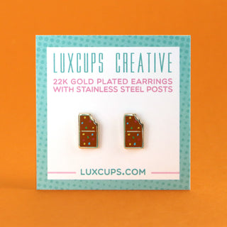 Cosmic Brownie Earrings