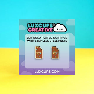 Cosmic Brownie Earrings