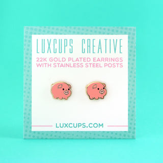 Piggy Earrings