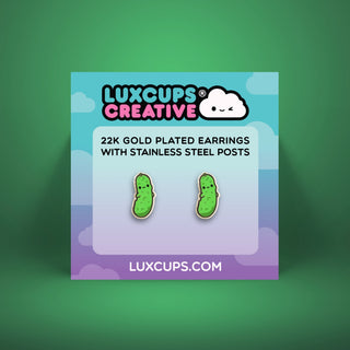 Pickle Earrings
