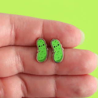 Pickle Earrings