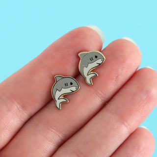 Shark Earrings