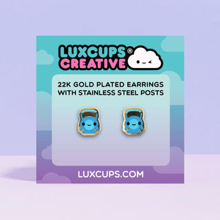 Kettlebell Earrings
