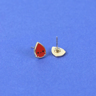 Blood Drop Earrings