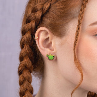 Potted Plant Earrings
