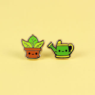 Potted Plant Earrings