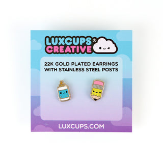 Back to School Buds Earrings