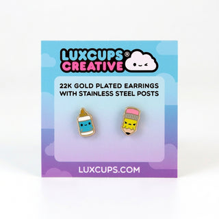 Back to School Buds Earrings
