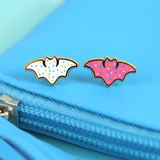 Bat Cookie Earrings