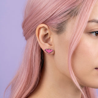 Bat Cookie Earrings