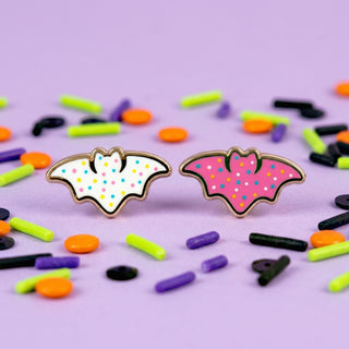 Bat Cookie Earrings