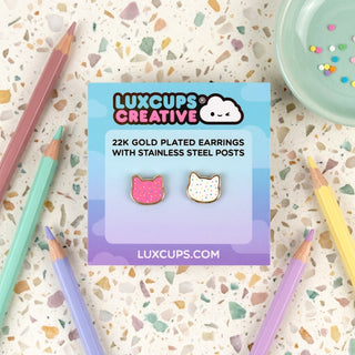 Kitty Cookie Earrings