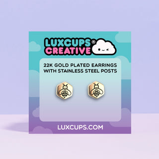 Honey Bee Earrings