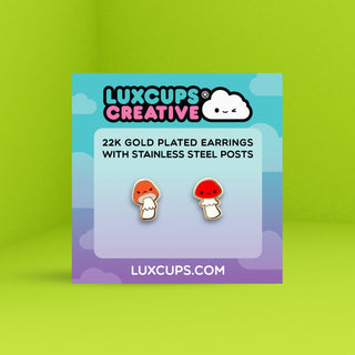 Mushroom Friend Earrings