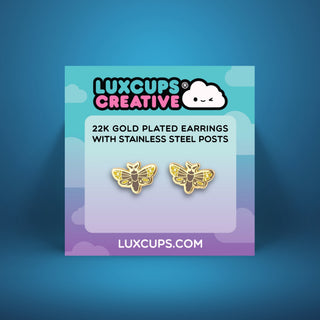 Moth Earrings