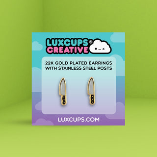 Knife Earrings