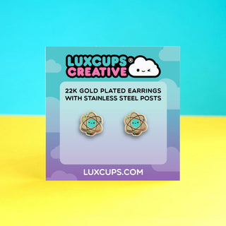 Excited Atom Earrings