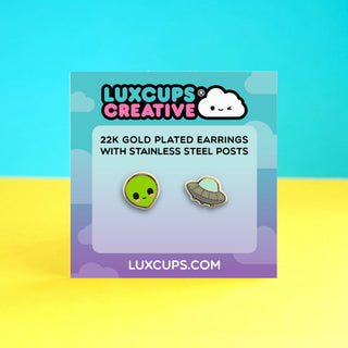 Alien Earrings
