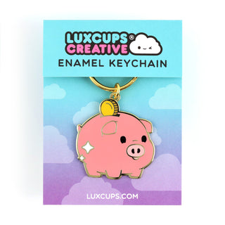 Piggy Bank Keychain